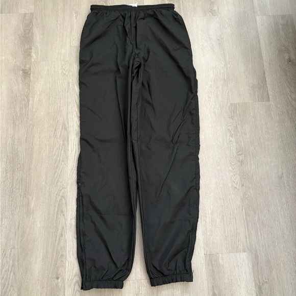 Nike Other - Vintage 90s Nike Men’s Black Nylon Joggers Track Pants Size Medium